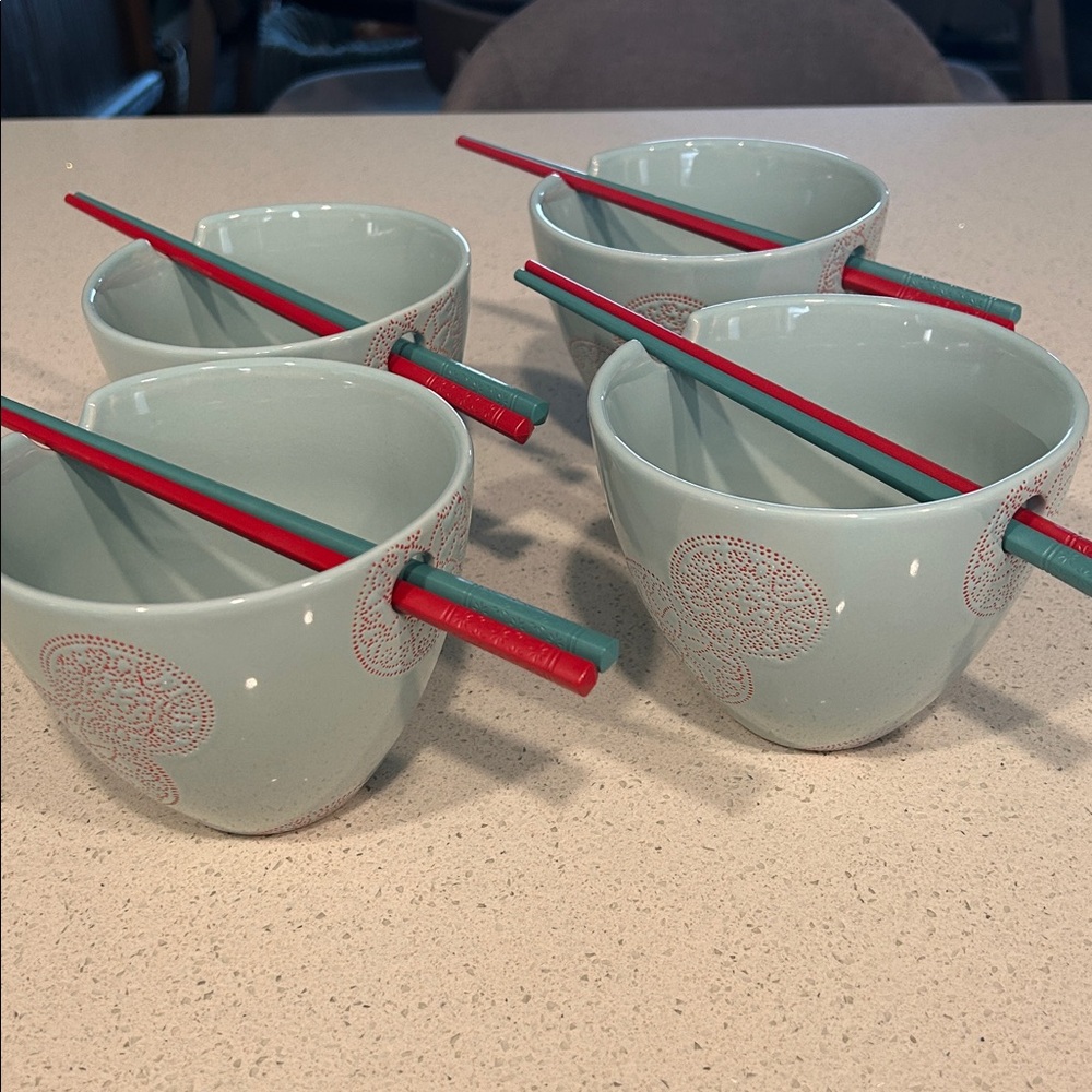 Torre & Tagus Chopsticks Bowl Set NWOT - Picture 13 of 14